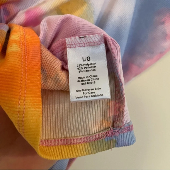 ☀️NWT ONE STEP UP Vintage Tie Dye Camisole Tank Top - Picture 6 of 6
